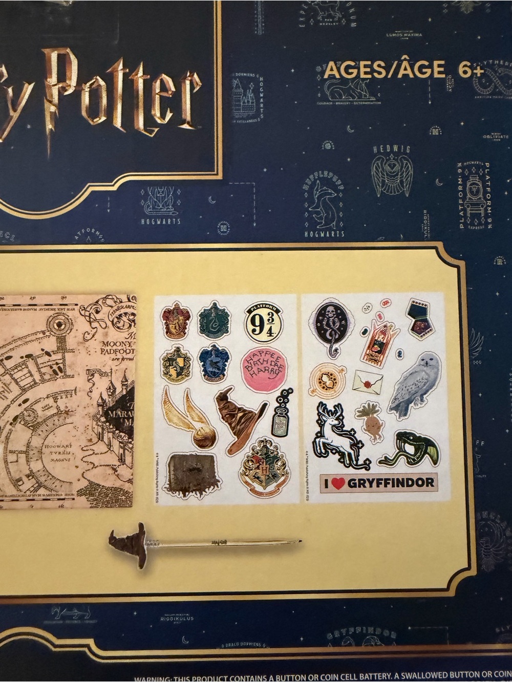 Harry Potter Light Up Diary Set NIB! - Picture 4 of 16